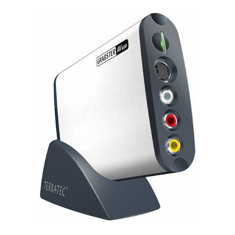 TerraTec GRABSTER AV 400MX manual&nbsp;