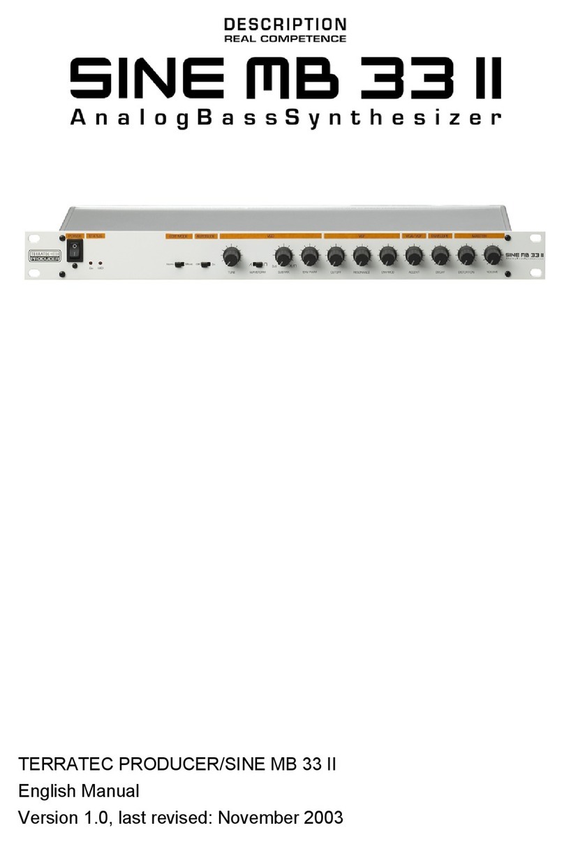 TerraTec SINE MB 33II manual&nbsp;