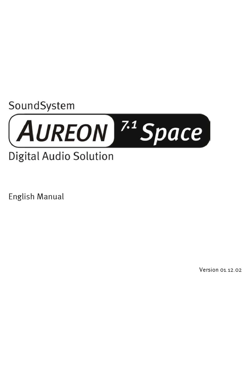 TerraTec AUREON 7.1 SPACE User manual