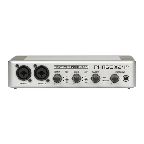 TerraTec PHASE X24 fw User manual