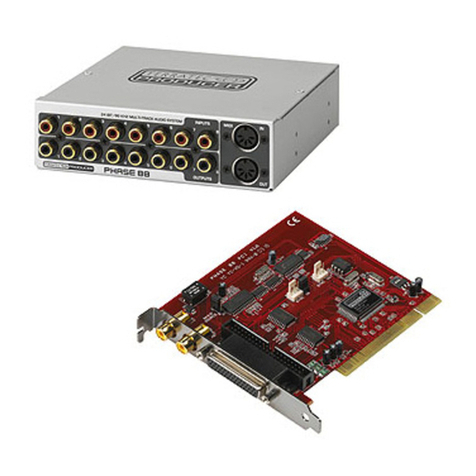 TerraTec PHASE 88 Rack manual&nbsp;