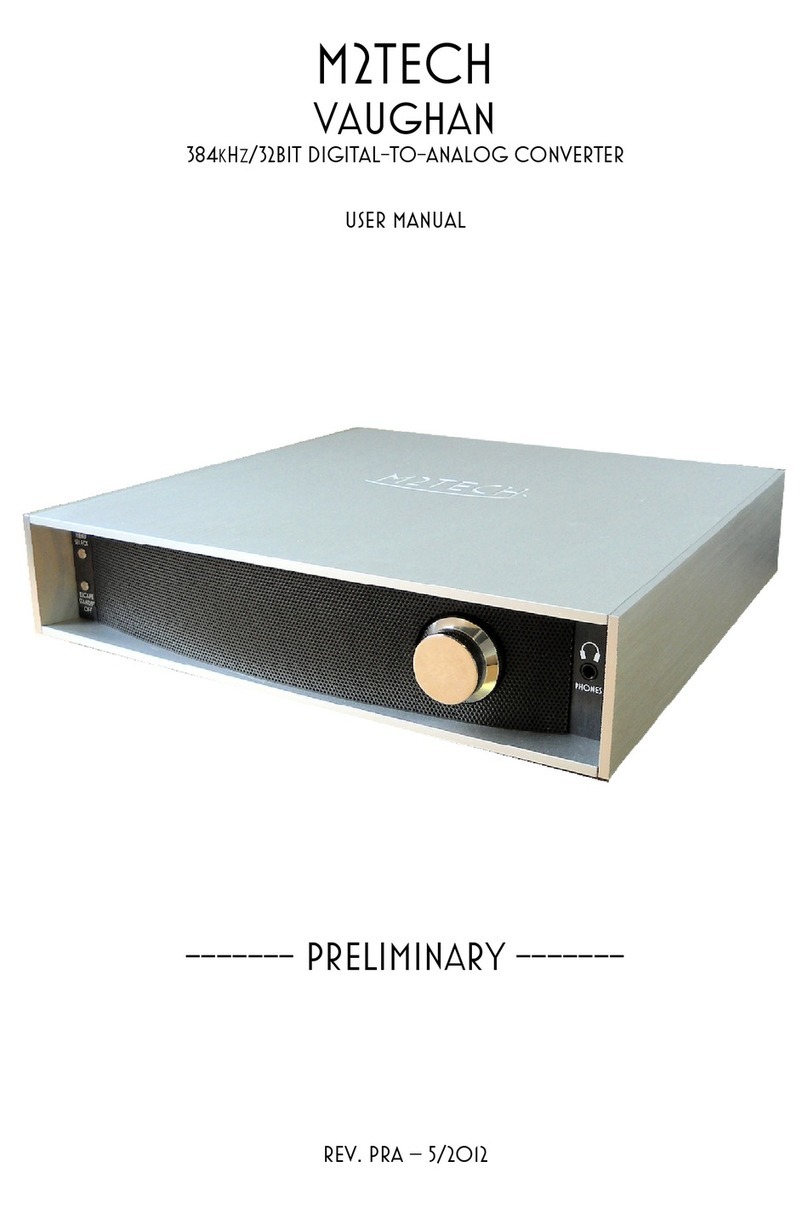 M2TECH VAUGNAN User manual