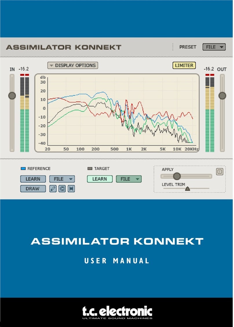 TC Electronic ASSIMILATOR KONNEKT User manual