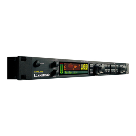 TC Electronic G-Major user manual