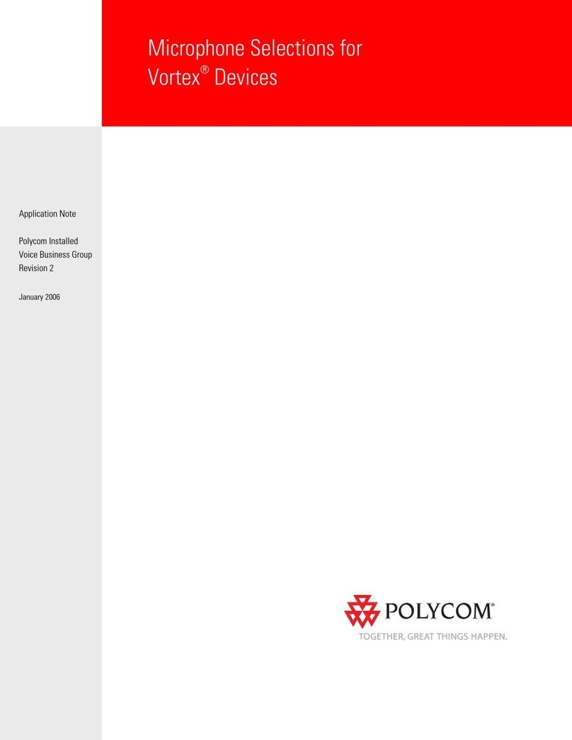 Polycom Vortex Application note