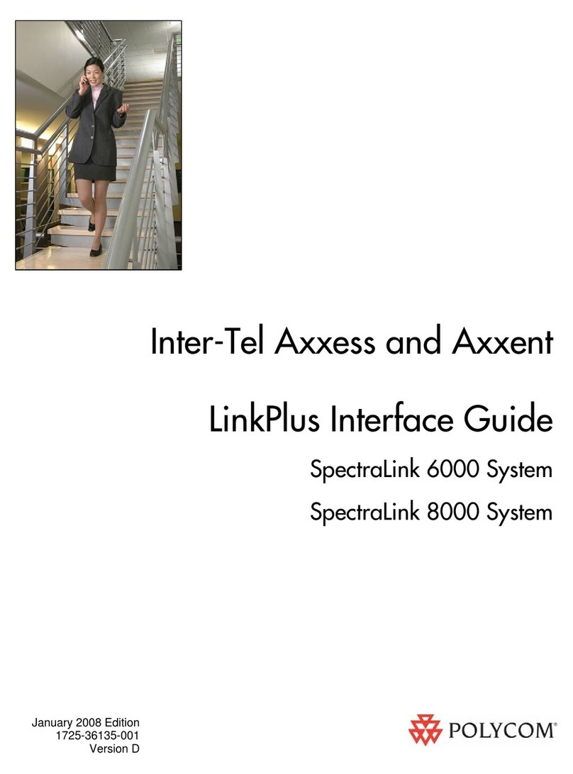 Polycom SpectraLink 6000 System User manual