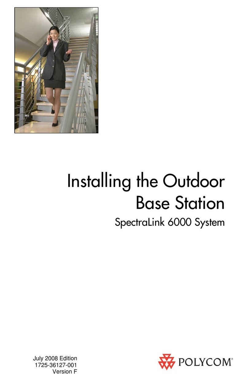 Polycom SpectraLink 6000 System User manual