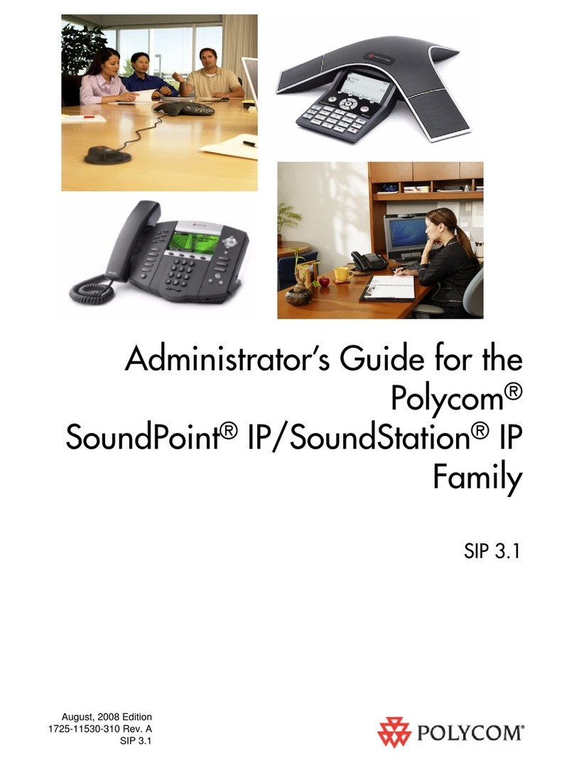 Polycom SIP 3.1 Service manual
