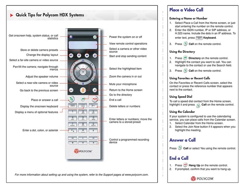 Polycom HDX Series Assembly instructions
