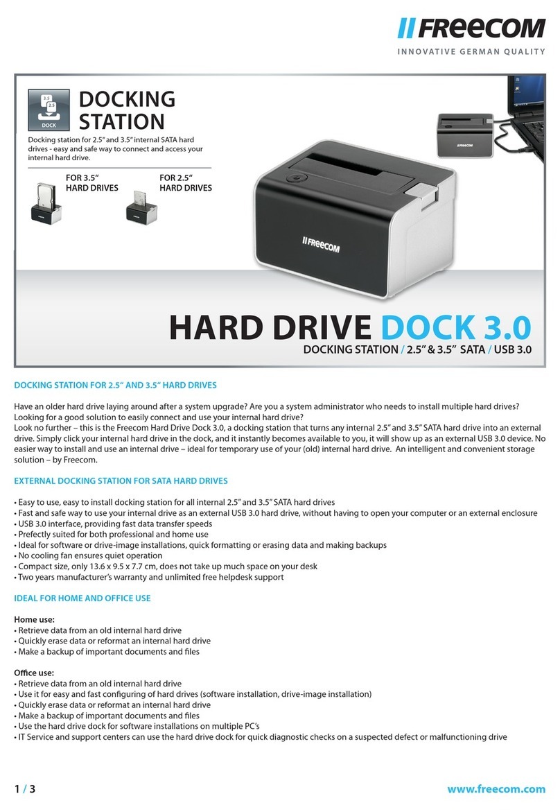 Freecom Hard Drive Dock 3.0 overview