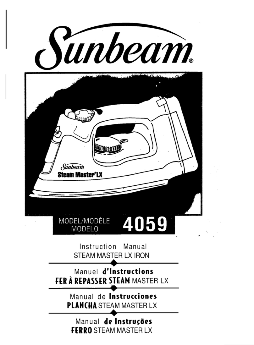 Sunbeam 4059 User manual