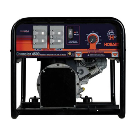 Hobart Welding Products Champion 4500 owner's manual