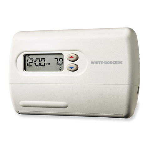 White Rodgers 1F82-261 Installation and operation instructions