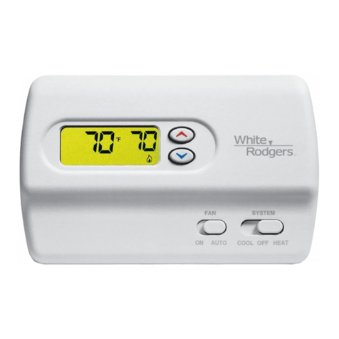 White Rodgers 1F81-261 Installation and operation instructions White Rodgers 1F81-261 Installation and operation instructions