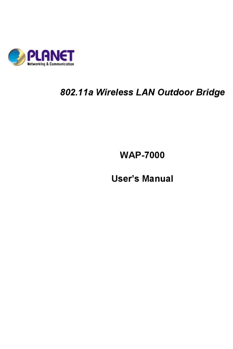 Planet WAP-7000 user manual