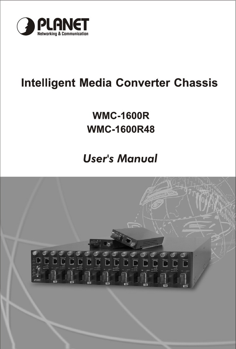 Planet WMC-1600R user manual