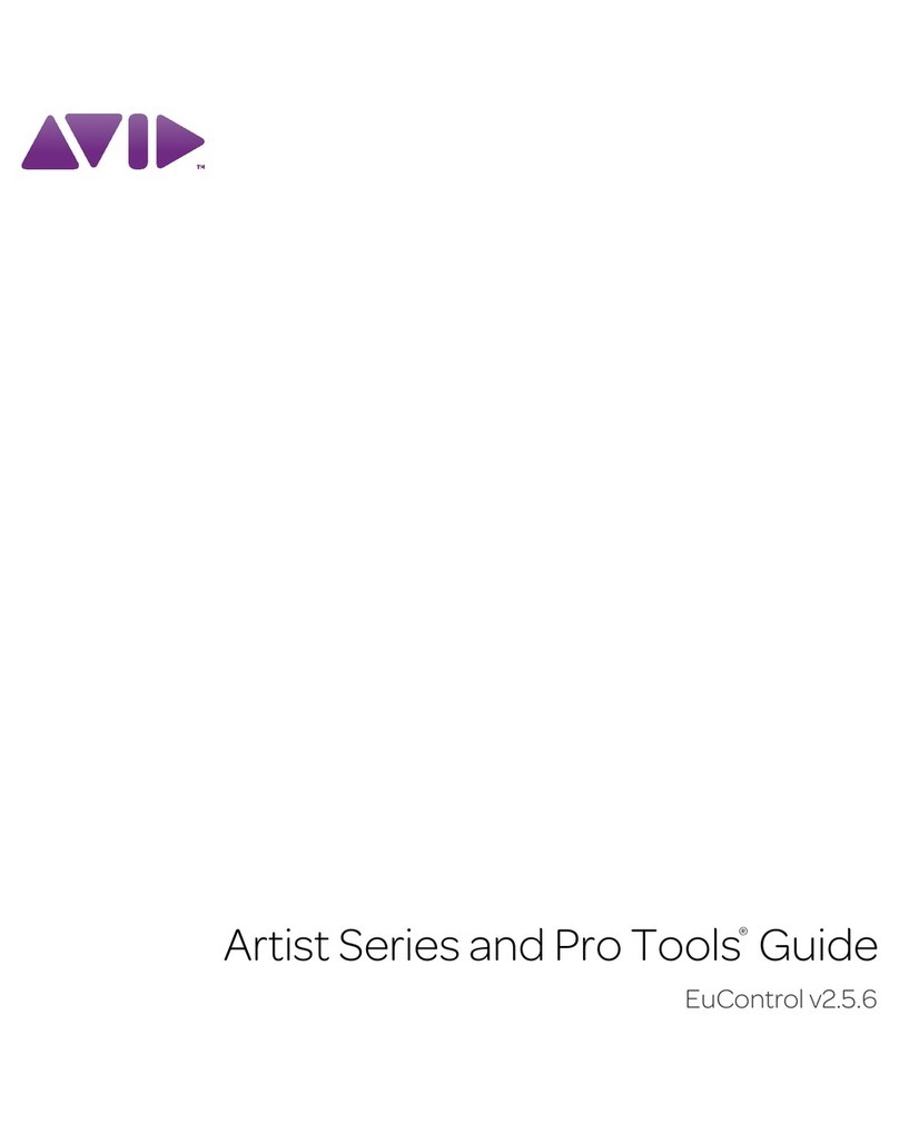 Avid Technology Artist Series User manual Avid Technology Artist Series User manual