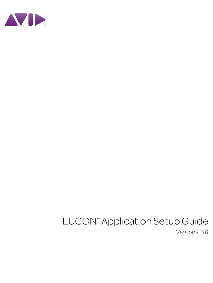 Avid Technology EUCON User manual