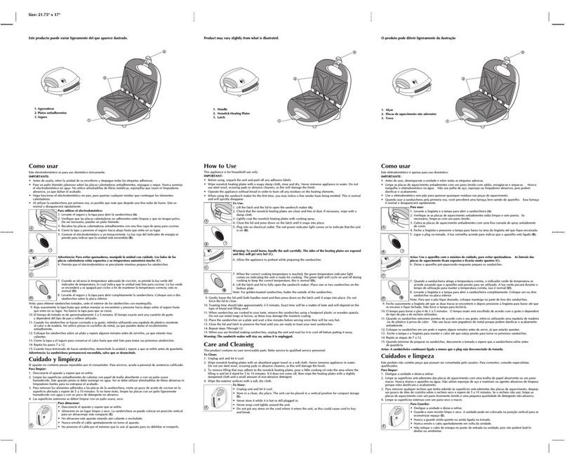 Windmere SM300 Installation instructions