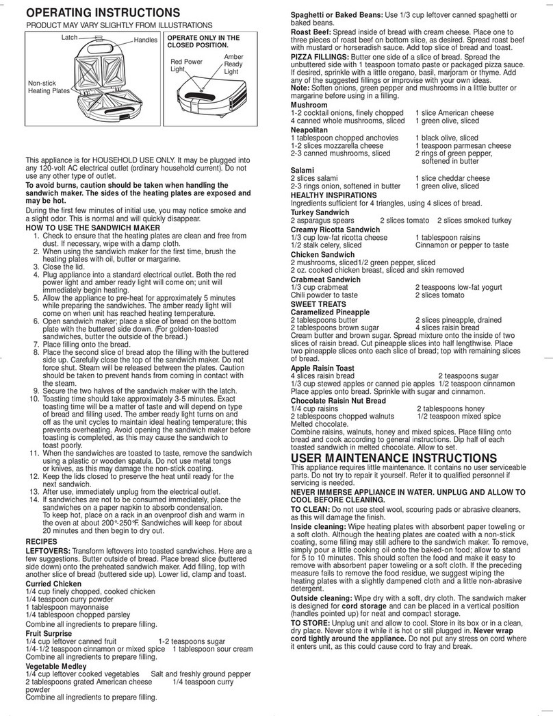 Admiral SA-8 Use and care book