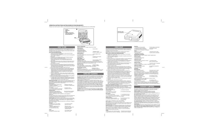 Windmere SM-7 Installation instructions