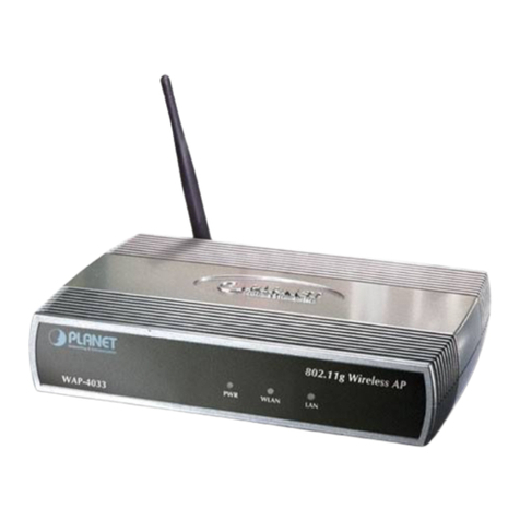 Planet Network Device WAP-4033PE Specifications