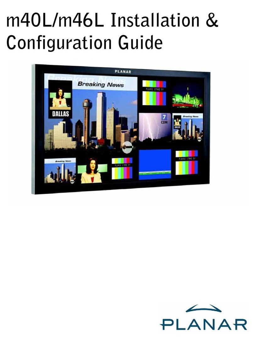 Planar M40L User manual