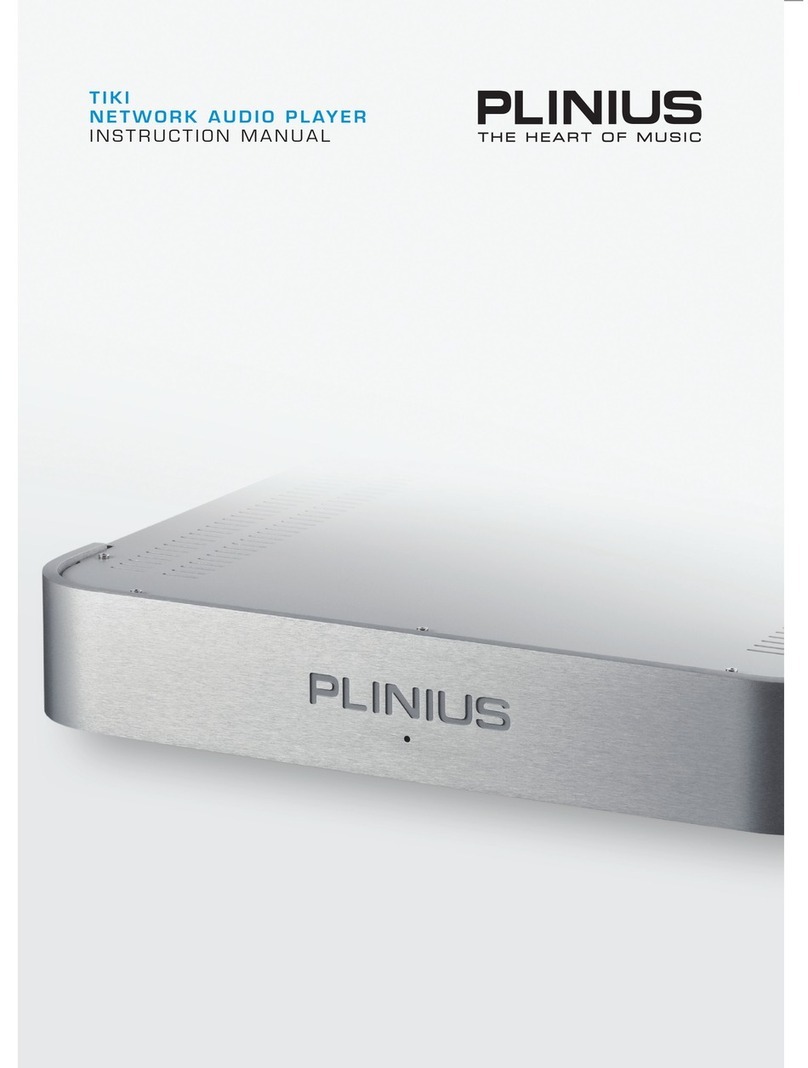 Plinius TIKI instruction manual