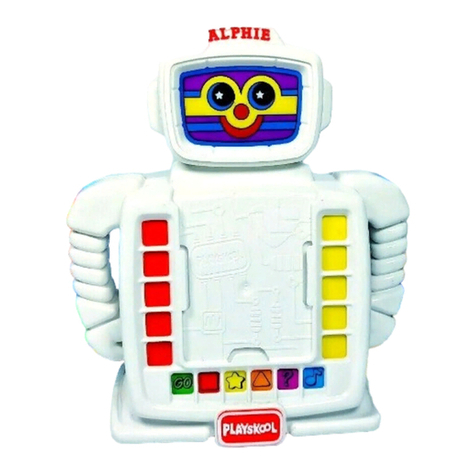 Playskool Talking Alphie Activity Set User manual Playskool Talking Alphie Activity Set User manual