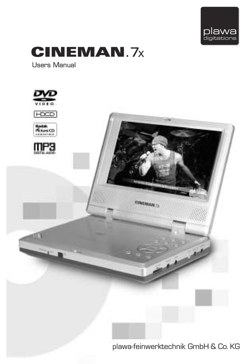 Plawa CINEMAN 7x user manual