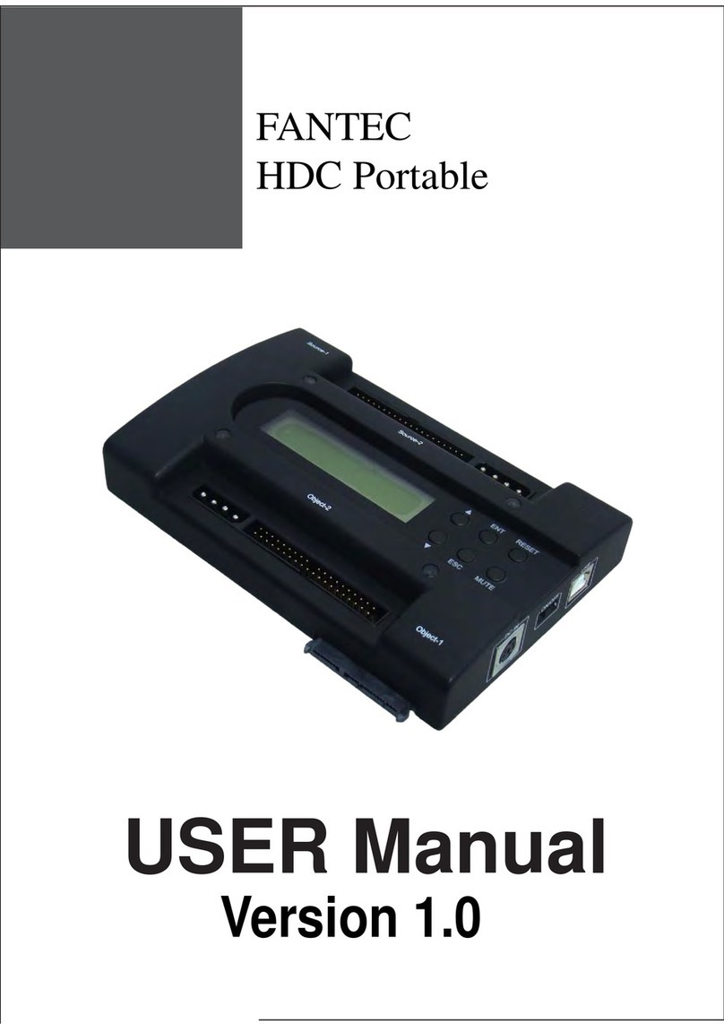 Fantec HDC portable user manual