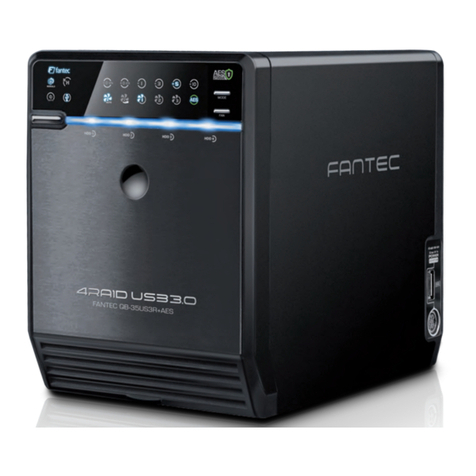 Fantec QB-35US3R+AES User manual