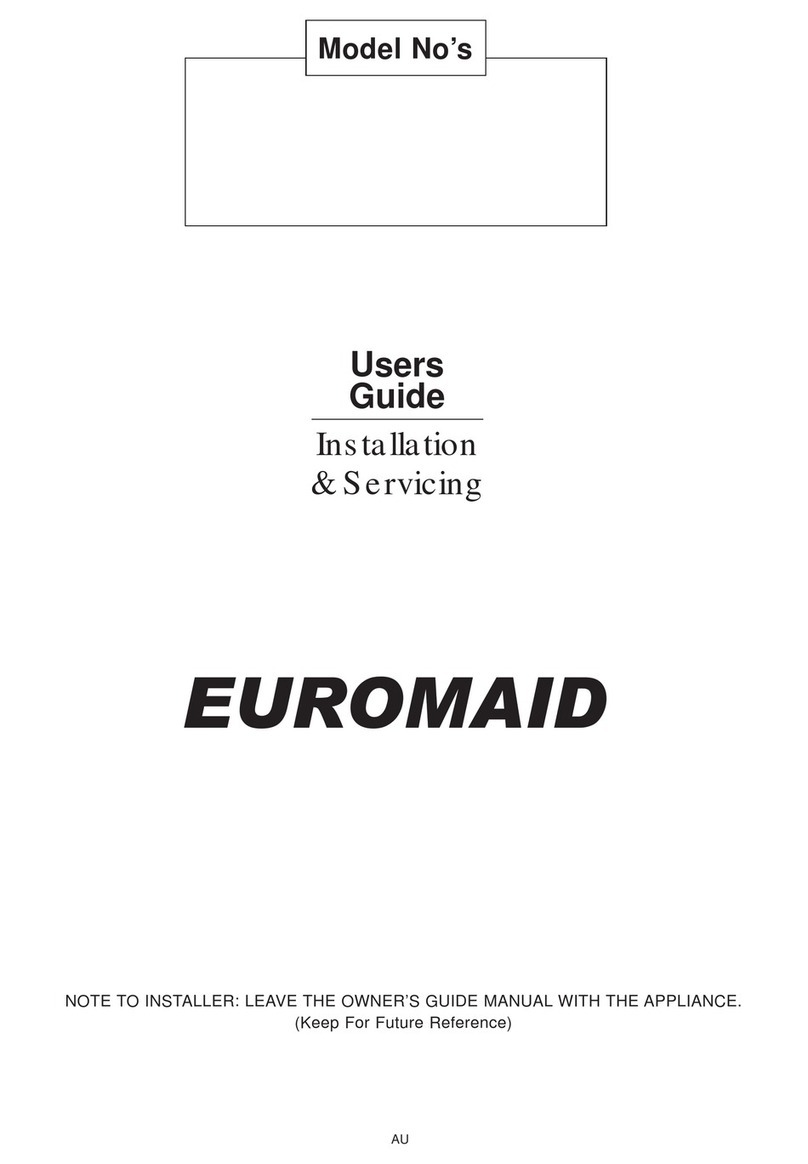 Euromaid Range user guide