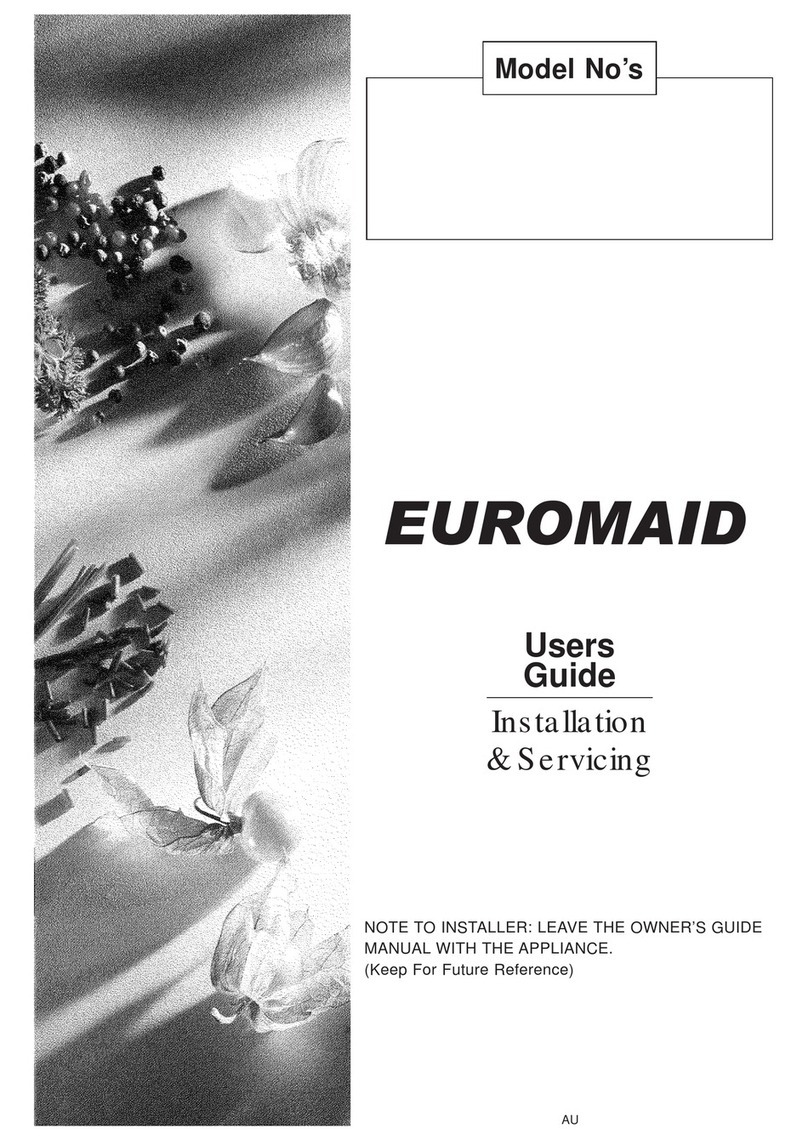 Euromaid Range User manual Euromaid Range User manual