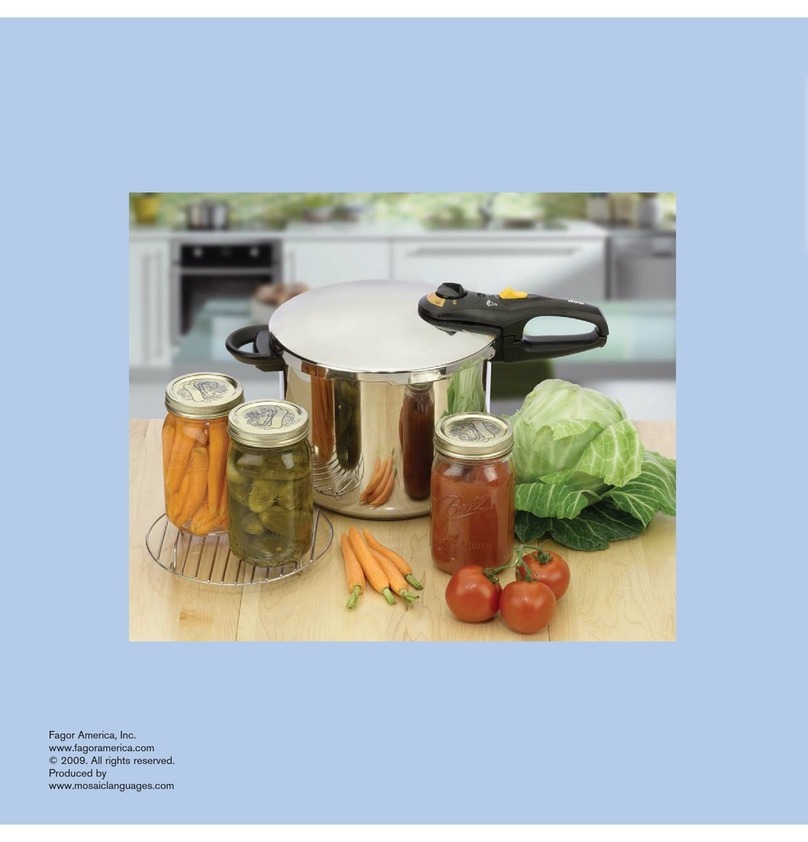 Fagor Cookbook User manual