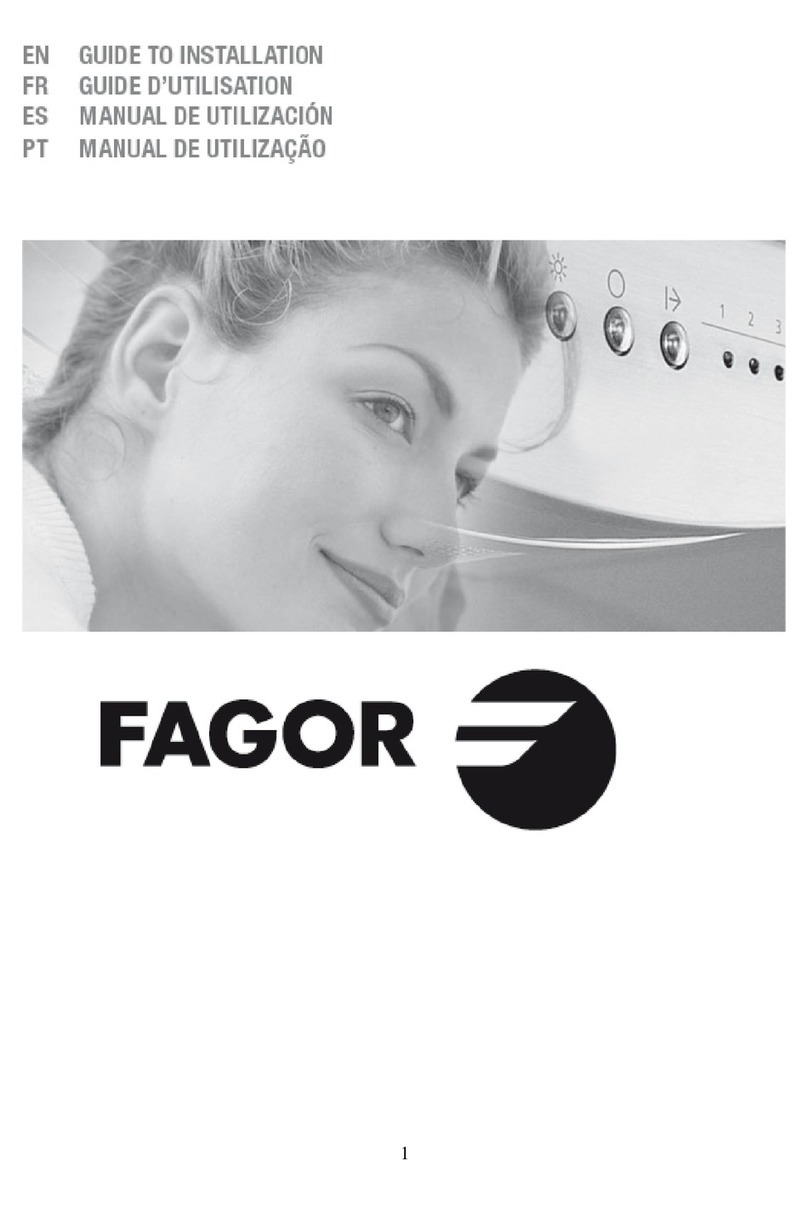 Fagor Range Hood Guide to installation