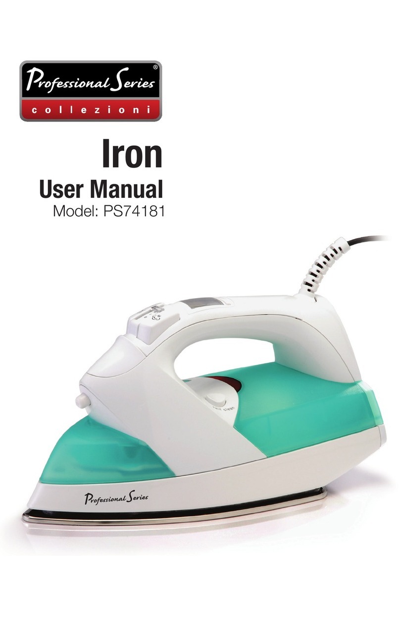 Professional Series Collezioni PS74181 user manual