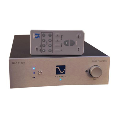 PS Audio C-100 User manual