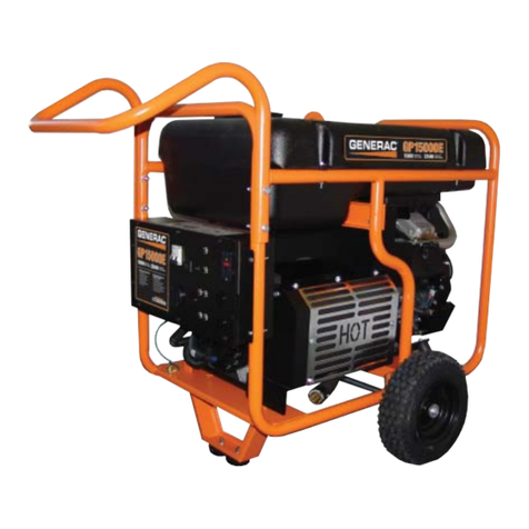 Generac Power Systems GP15000E User manual