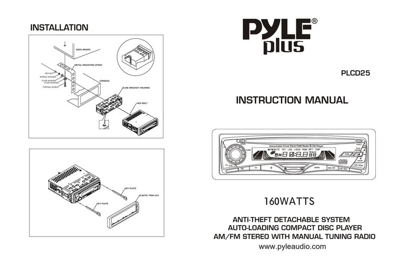 Pyle PLCD25 User manual
