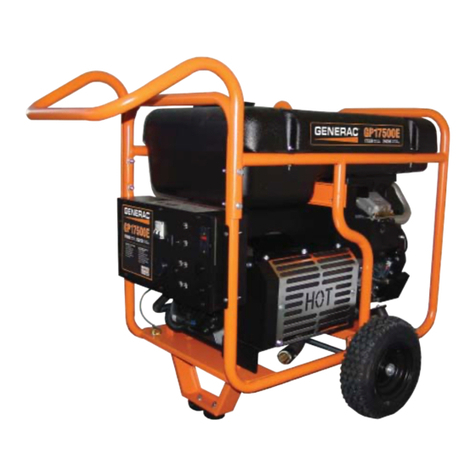 Generac Power Systems GP17500E User manual
