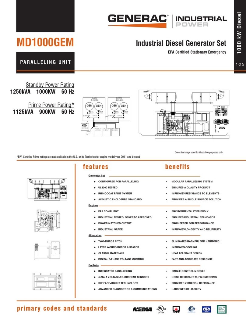 Generac Power Systems MD1000GEM overview Generac Power Systems MD1000GEM overview