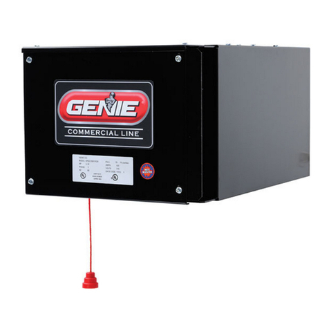 Genie GCL-GCX User manual