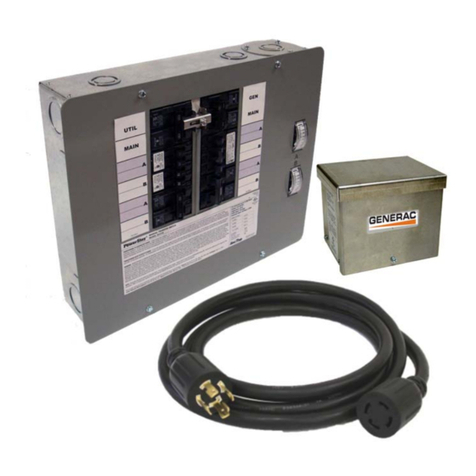 Generac Power Systems GenTran 6295 User manual Generac Power Systems GenTran 6295 User manual