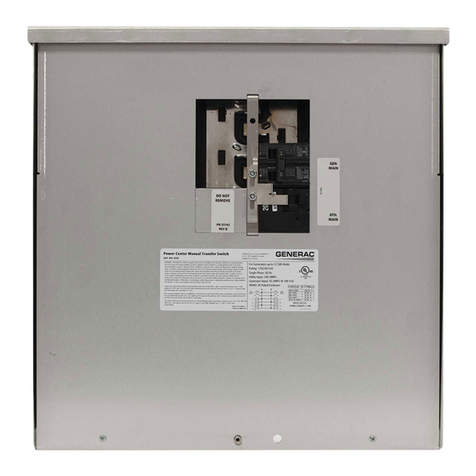 Generac Power Systems GenTran 6335 User manual