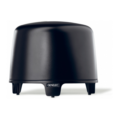 Genelec F One User manual