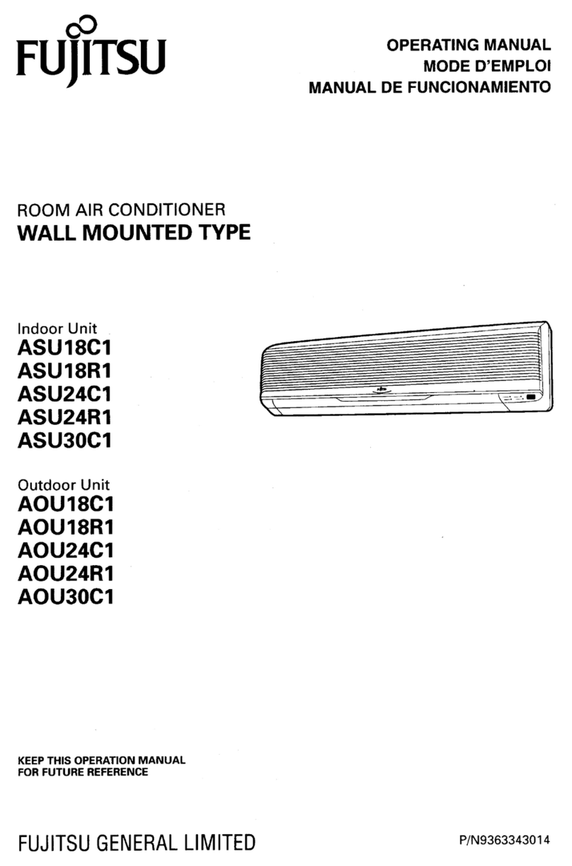 Fujitsu ASU18C1 User manual