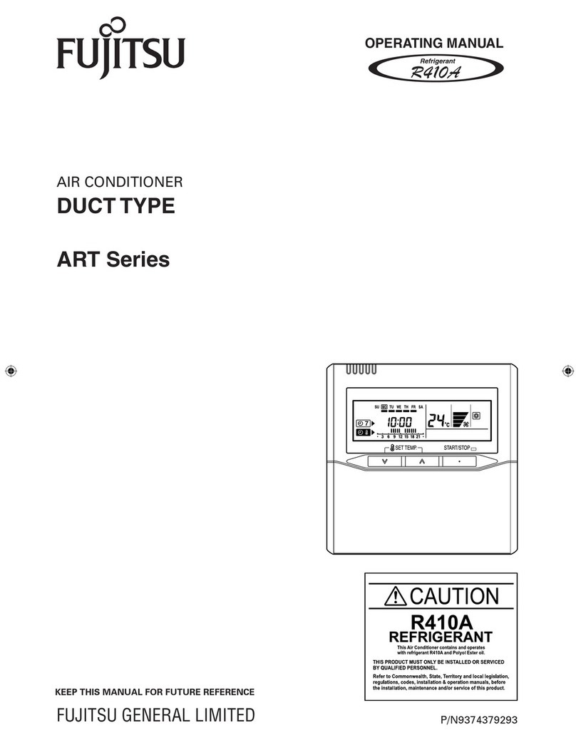 Fujitsu ART Series User manual