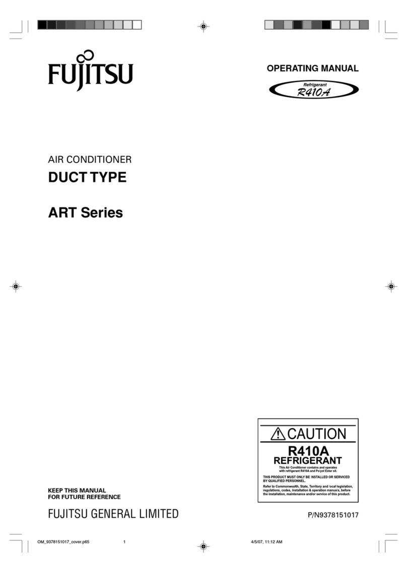Fujitsu ART Series User manual