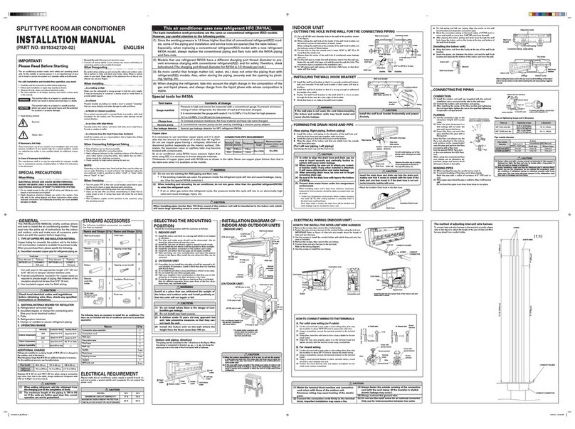 Friedrich 9315342720-02 User manual